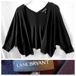 Lane Bryant Black Shrug 22/24